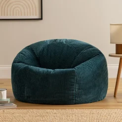 icon Zitzak Kingston - Corduroy Zitzak Volwassenen - Blauwgroen