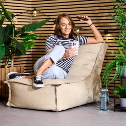 icon Zitzak Lounger Dolce - Zitzak Buiten - Beige