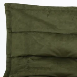 icon Zitzak Lounger Dolce - Fluwelen Zitzak - Olijfgroen