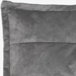 icon Zitzak Lounger Dolce - Fluwelen Zitzak - Houtskool