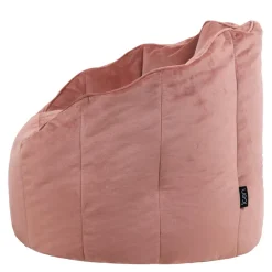 icon Zitzak Sirena - Fluwelen Zitzak - Oud roze