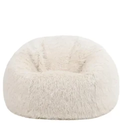 icon Zitzak Soho - Zitzak van Imitatiebont - Wit