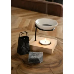 Ideas4seasons Amberblokjes/geurblokjes cadeauset - musk geur