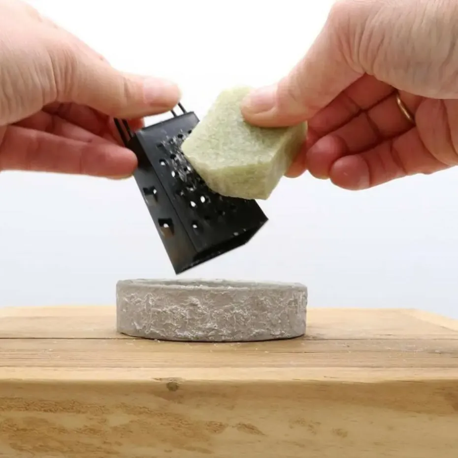 Ideas4seasons Amberblokjes/geurblokjes - eucalyptus geur - 3x stuks