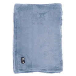 In The Mood Collection Famke Fleece Plaid - 180 x 130 cm - Lichtblauw