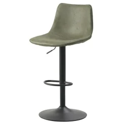 Industriële Draaibare Barkruk Boran Groen - Verstelbaar - Zonder Armleuningen