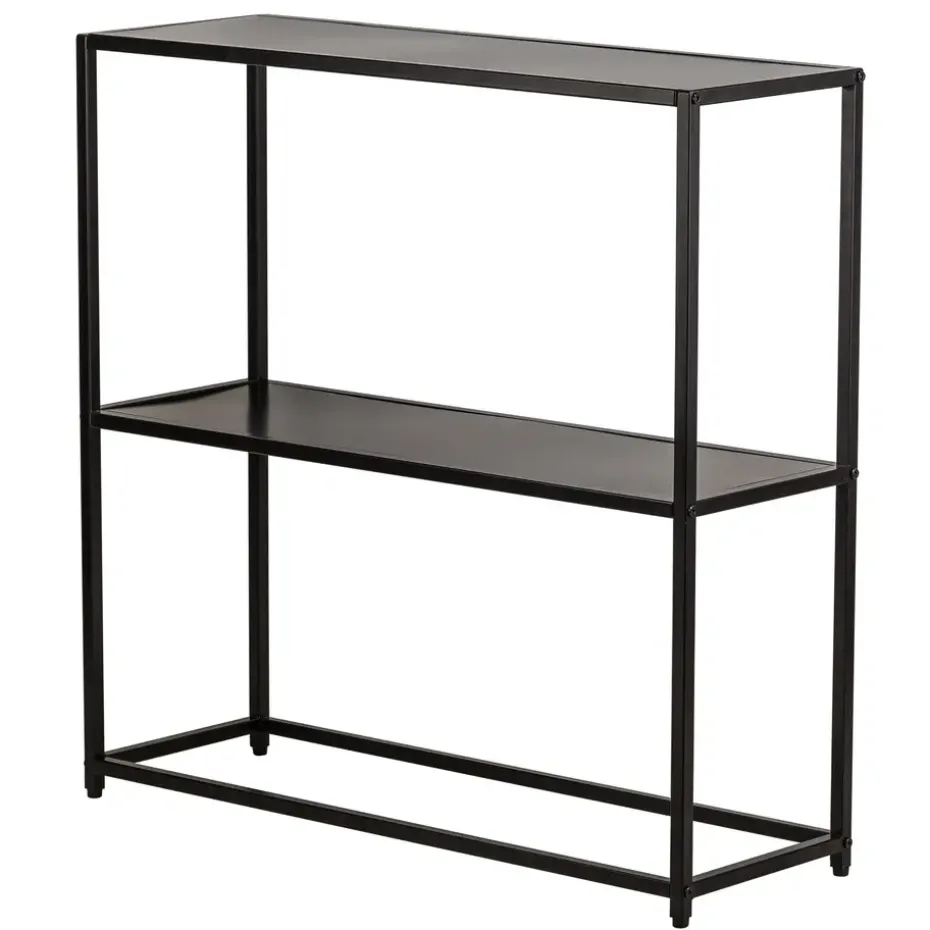 Industriële zwarte metalen consolestijl