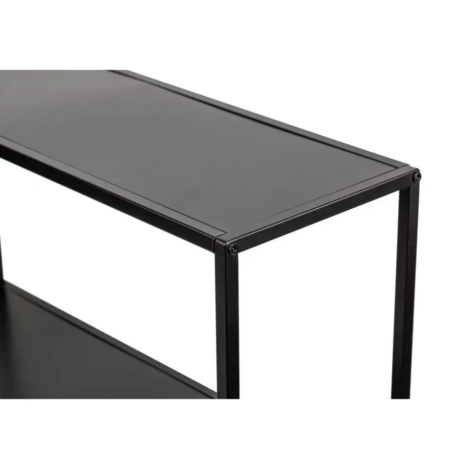 Industriële zwarte metalen consolestijl