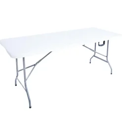 Inklapbare kunststof tafel 180 x 74 cm