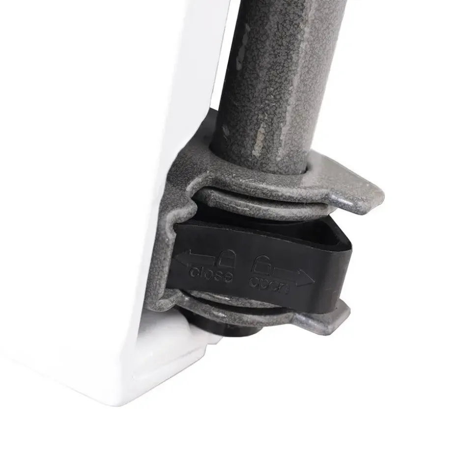 Inklapbare kunststof tafel 180 x 74 cm