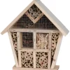 Insectenhotel - naturel - hout - bijenhuis - 30 cm