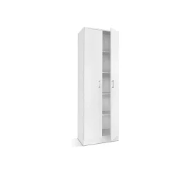 Interiax Kledingkast 'Amelie' - Wit - 2 Deurs - 180x60x40 cm