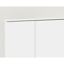 Interiax Kledingkast 'Amelie' - Wit - 2 Deurs - 180x60x40 cm