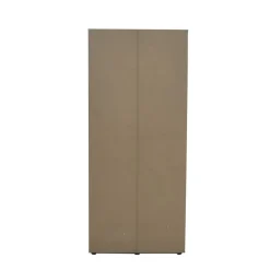 Interiax Kledingkast 'Lena' - Wit - 2 Deurs - 185x80x52cm