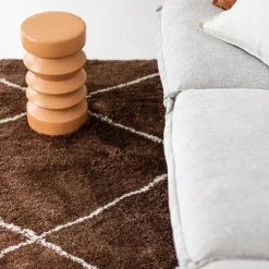 Interieur05 berber vloerkleed Nea roest/creme - 230 x 160 cm