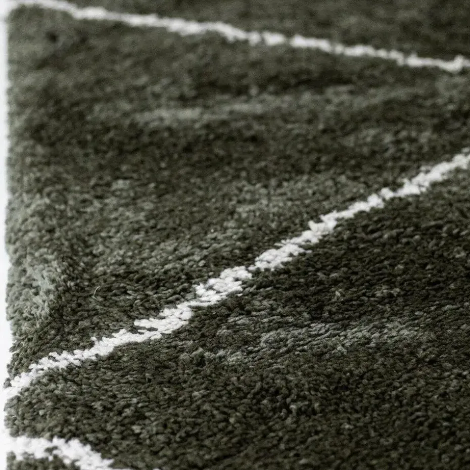 Interieur05 berber vloerkleed Nea groen/cream - 330 x 240 cm