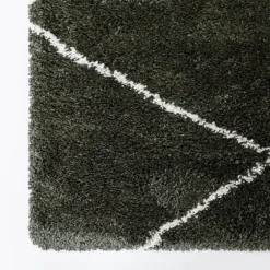 Interieur05 berber vloerkleed Nea groen/cream - 330 x 240 cm