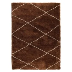 Interieur05 berber vloerkleed Nea roest/creme - 330 x 240 cm