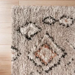 Interieur05 Berber Vloerkleed Ikat grijs/beige - 230 x 160 cm