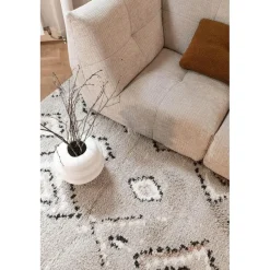 Interieur05 Berber Vloerkleed Ikat grijs/beige - 230 x 160 cm