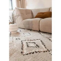 Interieur05 Berber Vloerkleed Ikat grijs/beige - 230 x 160 cm