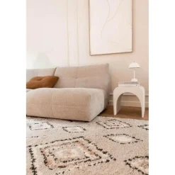 Interieur05 Berber Vloerkleed Ikat grijs/beige - 230 x 160 cm