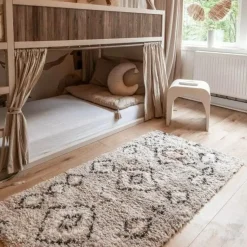 Interieur05 Berber Vloerkleed Ikat grijs/beige - 230 x 160 cm