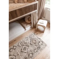 Interieur05 Berber Vloerkleed Ikat grijs/beige - 230 x 160 cm