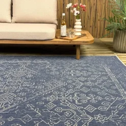 Interieur05 buitenkleed blauw Nova - 290 x 200 cm