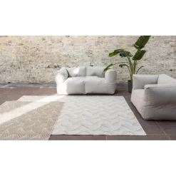 Interieur05 Buitenkleed Deco bruin/grijs - 230 x 160 cm