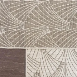 Interieur05 Buitenkleed Deco bruin/grijs - 340 x 240 cm