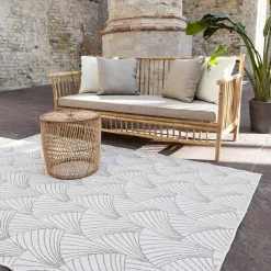 Interieur05 Buitenkleed Deco bruin/grijs - 340 x 240 cm