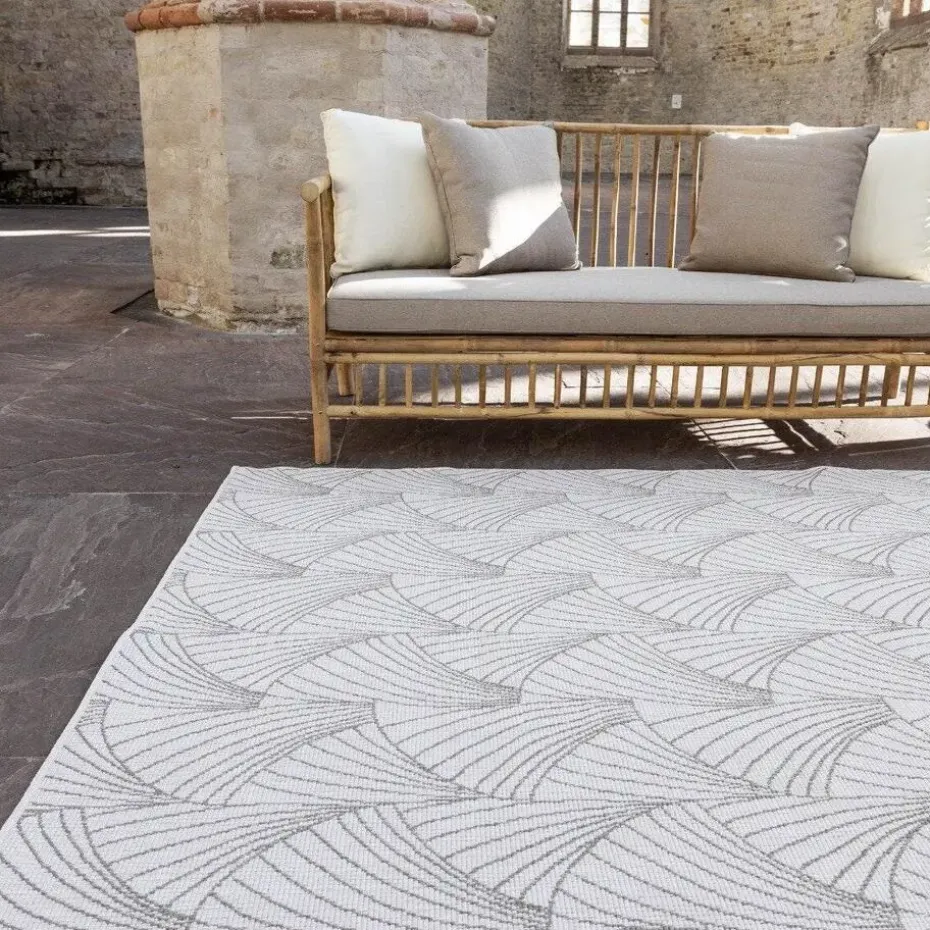 Interieur05 Buitenkleed Deco bruin/grijs - 340 x 240 cm