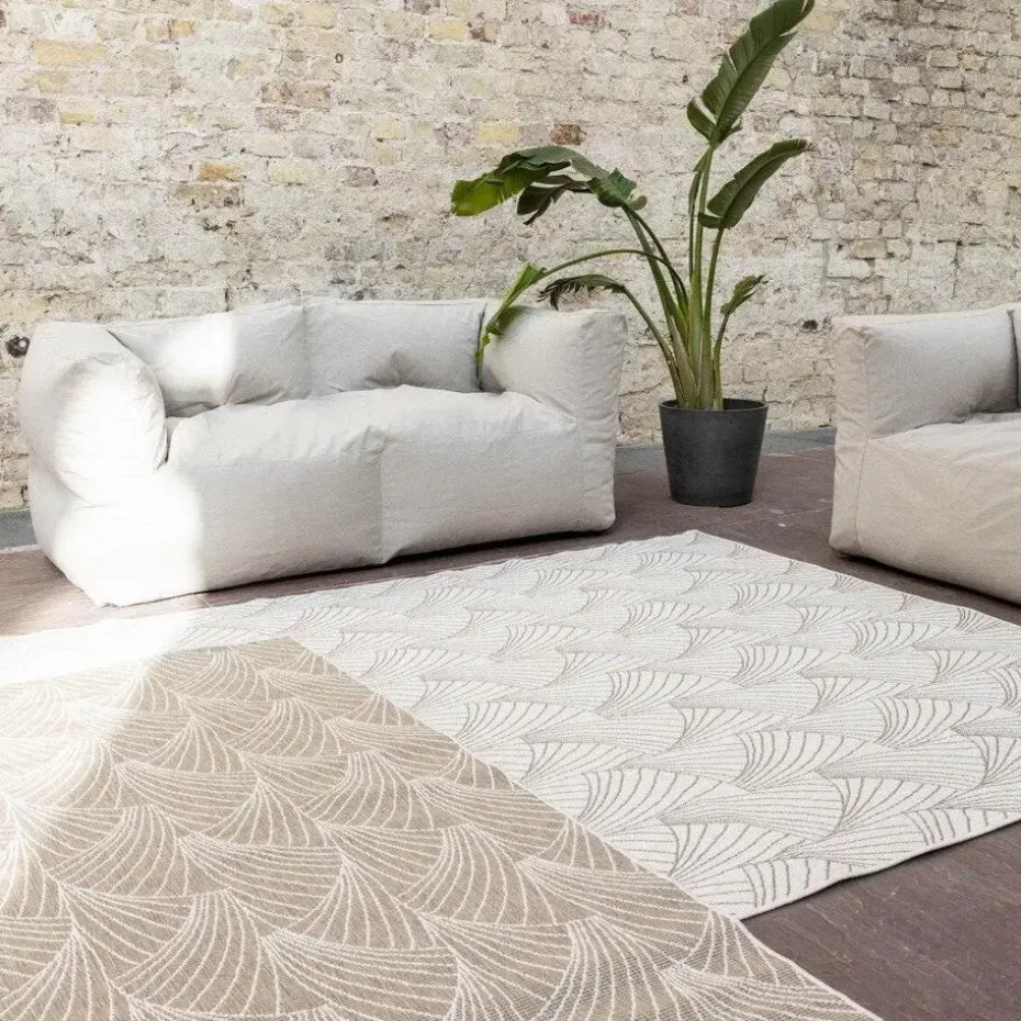 Interieur05 Buitenkleed Deco bruin/grijs - 290 x 200 cm