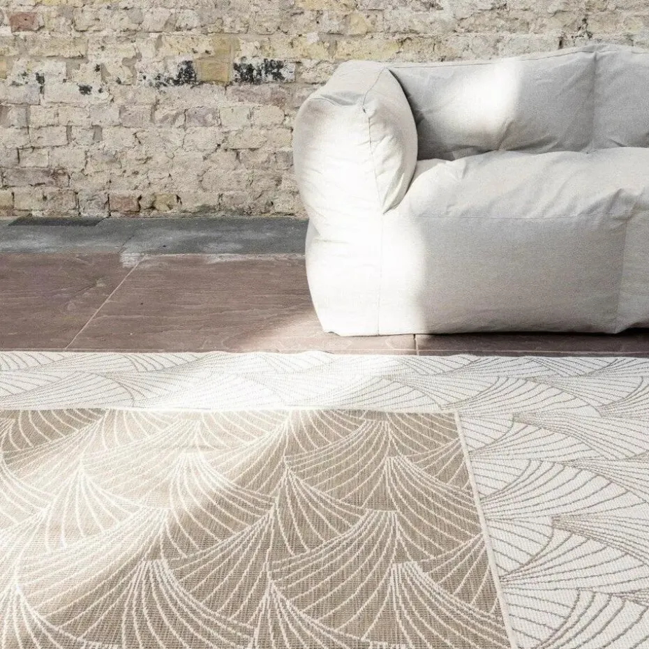 Interieur05 Buitenkleed Deco bruin/grijs - 290 x 200 cm