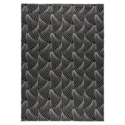 Interieur05 Buitenkleed Deco zwart/wit - 230 x 160 cm