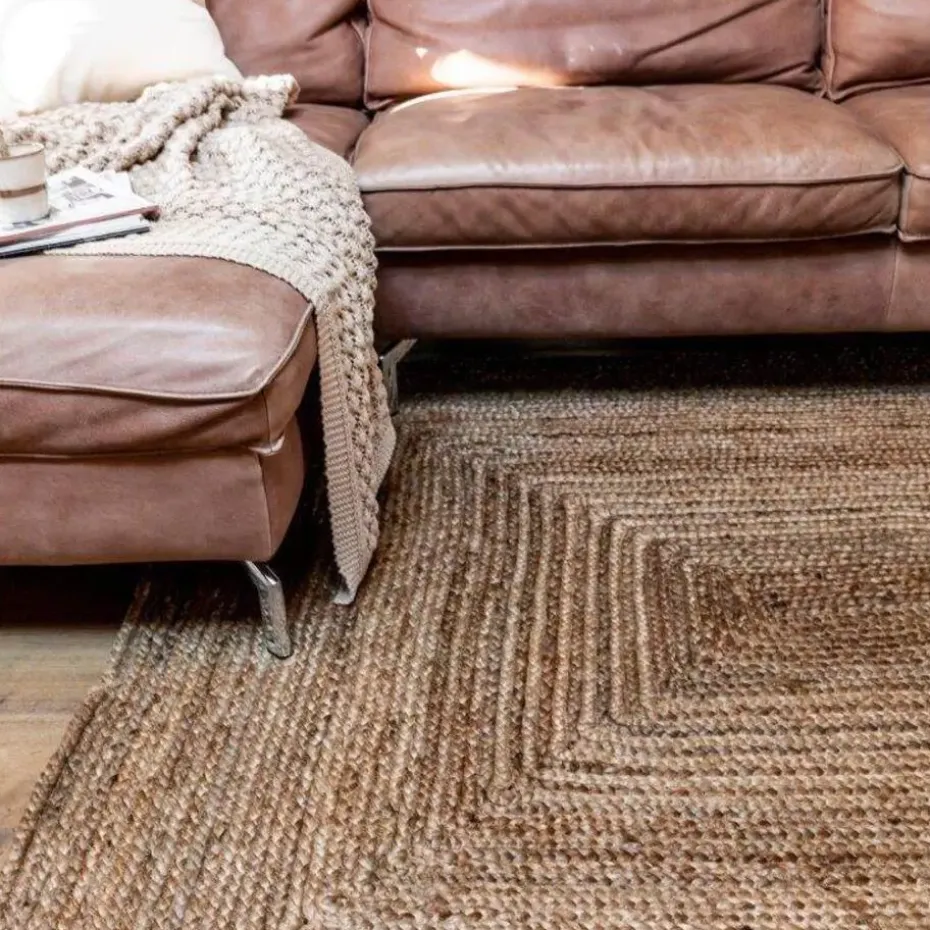 Interieur05 buitenkleed jute naturel - 190 x 140 cm