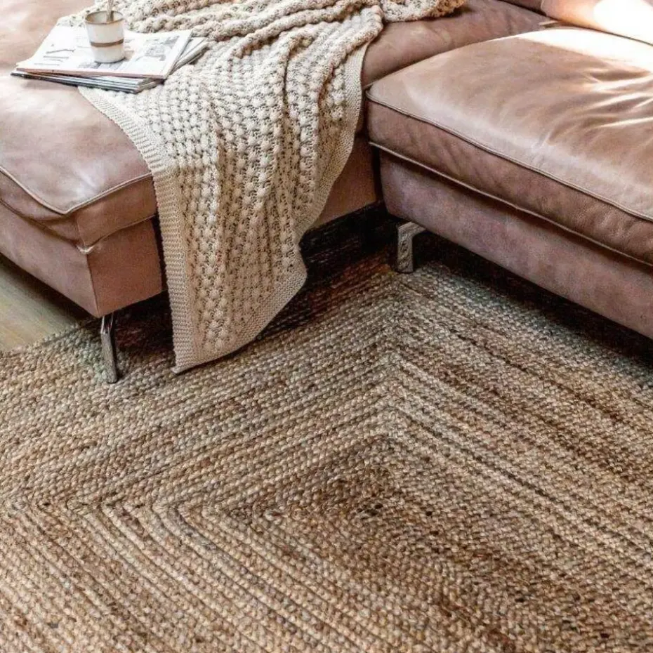 Interieur05 buitenkleed jute naturel - 190 x 140 cm
