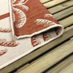 Interieur05 buitenkleed roest Oase - 290 x 200 cm