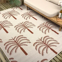 Interieur05 buitenkleed roest Oase - 290 x 200 cm