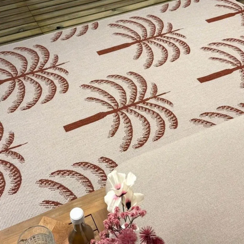 Interieur05 buitenkleed roest Oase - 340 x 240 cm