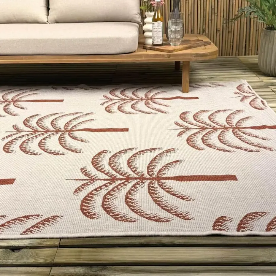 Interieur05 buitenkleed roest Oase - 340 x 240 cm