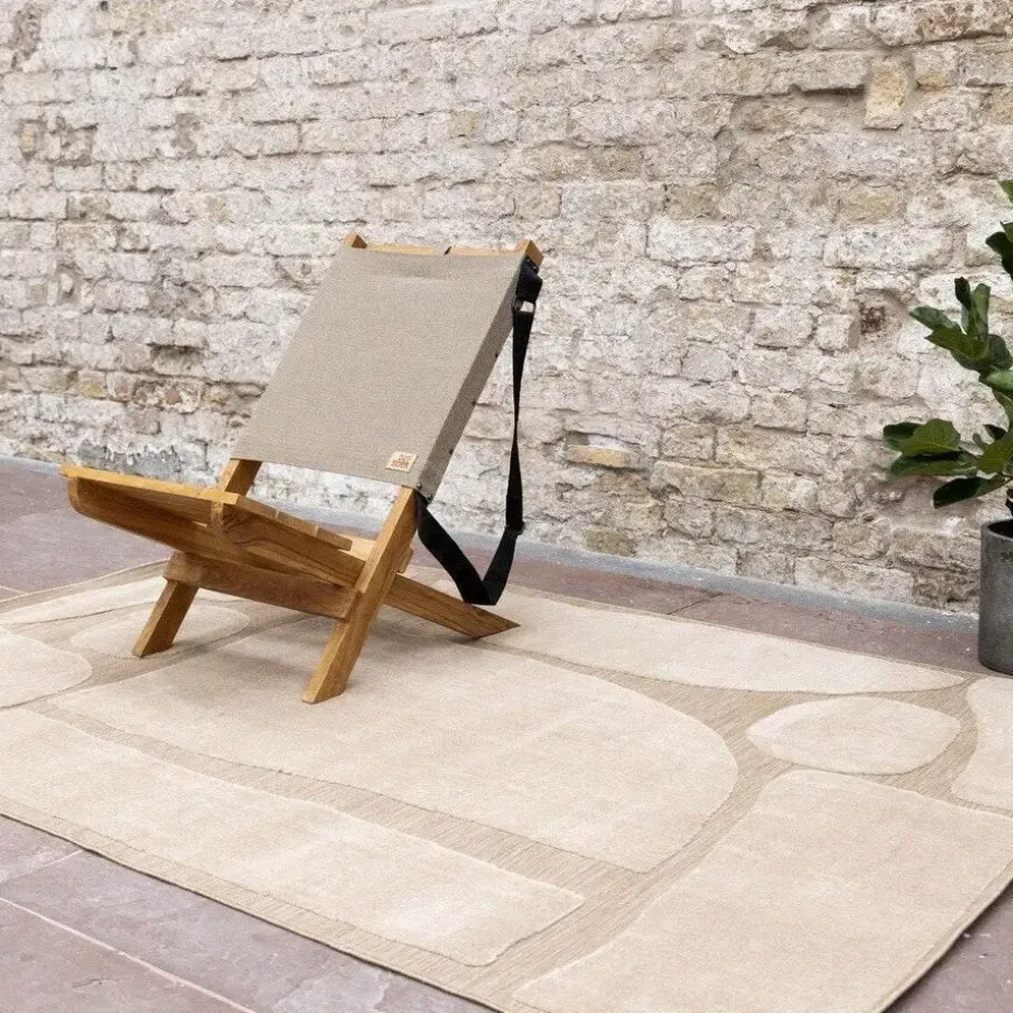 Interieur05 buitenkleed Stone bruin - 230 x 160 cm