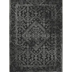 Interieur05 buitenkleed zwart/wit Nova - 340 x 240 cm