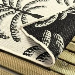 Interieur05 buitenkleed zwart/wit Oase - 230 x 160 cm