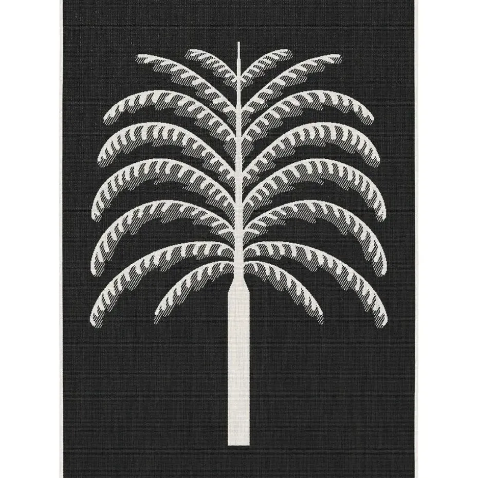 Interieur05 buitenkleed zwart/wit Breeze - 230 x 160 cm