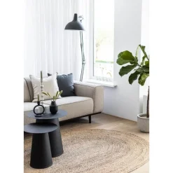 Interieur05 EVA Interior ovaal vloerkleed jute naturel - 120 x 180 cm