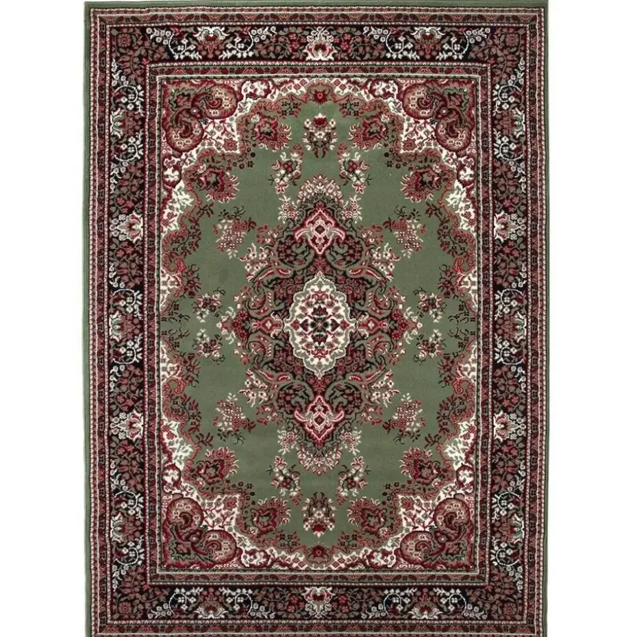 Interieur05 Eva Interior vintage Vloerkleed nain Perzisch Groen - 320 x 235 cm