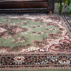 Interieur05 Eva Interior vintage Vloerkleed nain Perzisch Groen - 320 x 235 cm