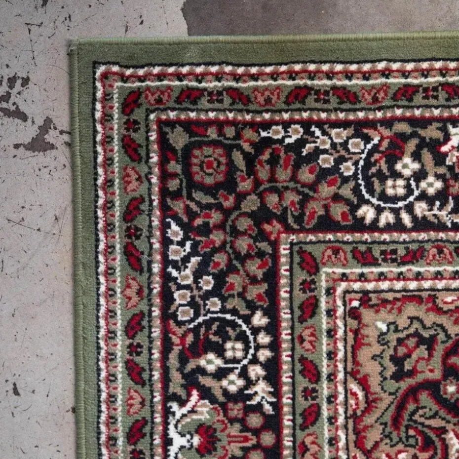Interieur05 Eva Interior vintage Vloerkleed nain Perzisch Groen - 320 x 235 cm
